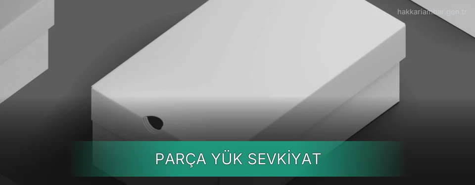 Hakkari Parça Yük Ambar Firmaları