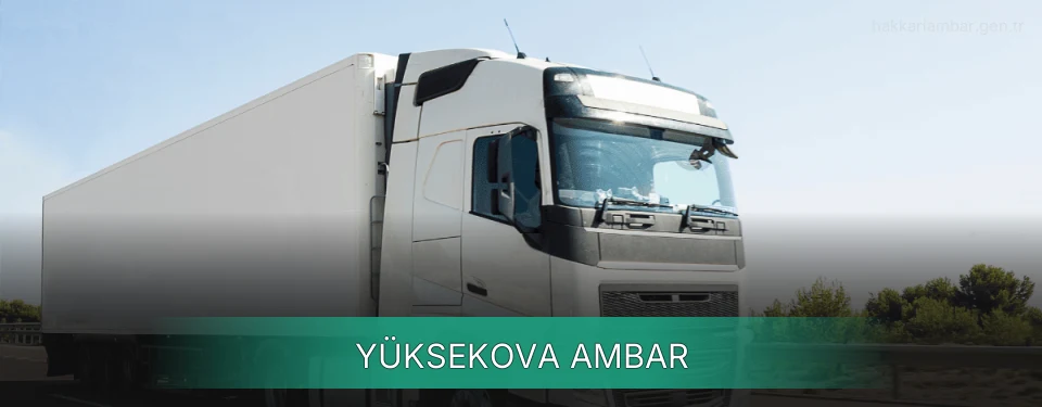 Yüksekova Ambar Kargo Yüksekova Ambar Kargo